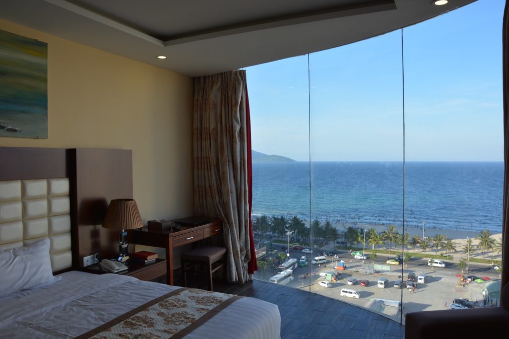 quarto integrado à varanda